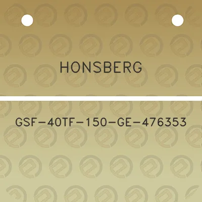 honsberg-gsf-40tf-150-ge-476353