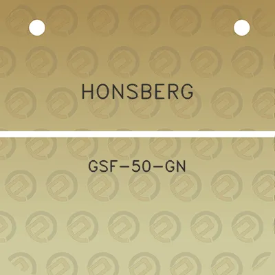 honsberg-gsf-50-gn