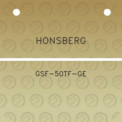 honsberg-gsf-50tf-ge