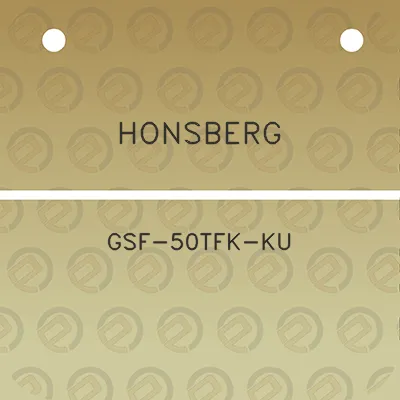 honsberg-gsf-50tfk-ku