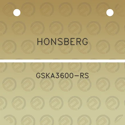 honsberg-gska3600-rs