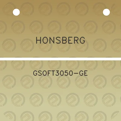 honsberg-gsoft3050-ge