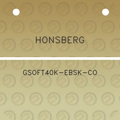 honsberg-gsoft40k-ebsk-co