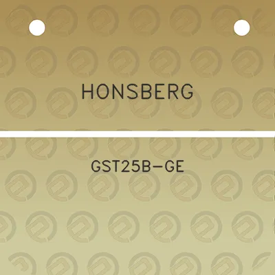 honsberg-gst25b-ge