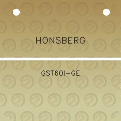 honsberg-gst60i-ge