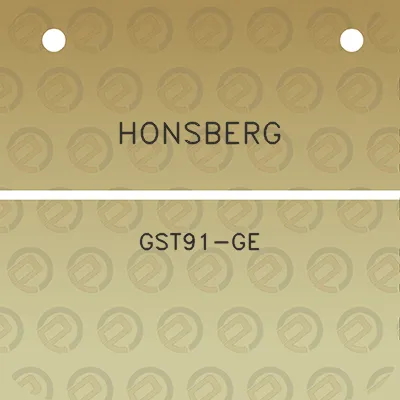 honsberg-gst91-ge