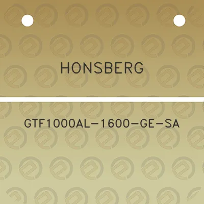 honsberg-gtf1000al-1600-ge-sa