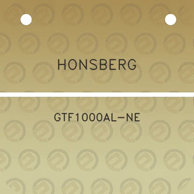 honsberg-gtf1000al-ne