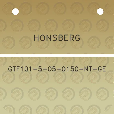 honsberg-gtf101-5-05-0150-nt-ge