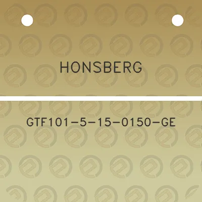 honsberg-gtf101-5-15-0150-ge