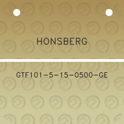 honsberg-gtf101-5-15-0500-ge