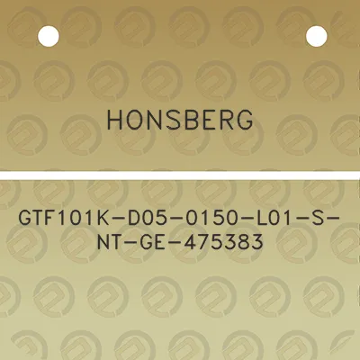 honsberg-gtf101k-d05-0150-l01-s-nt-ge-475383