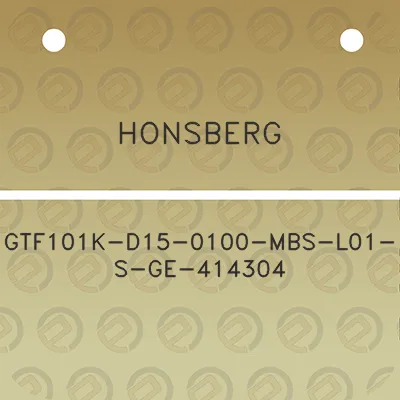 honsberg-gtf101k-d15-0100-mbs-l01-s-ge-414304