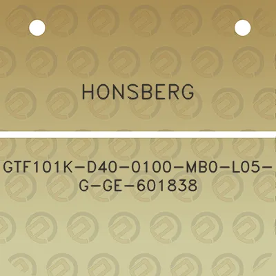 honsberg-gtf101k-d40-0100-mb0-l05-g-ge-601838