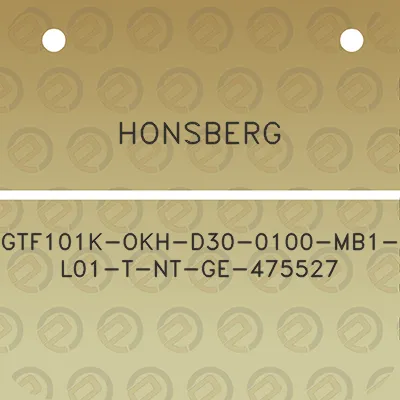 honsberg-gtf101k-okh-d30-0100-mb1-l01-t-nt-ge-475527