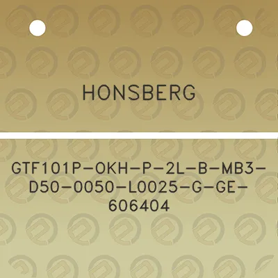 honsberg-gtf101p-okh-p-2l-b-mb3-d50-0050-l0025-g-ge-606404