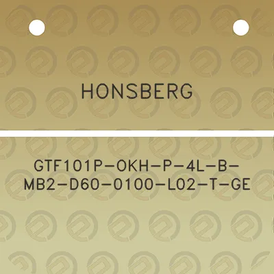 honsberg-gtf101p-okh-p-4l-b-mb2-d60-0100-l02-t-ge