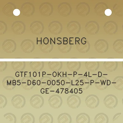 honsberg-gtf101p-okh-p-4l-d-mb5-d60-0050-l25-p-wd-ge-478405