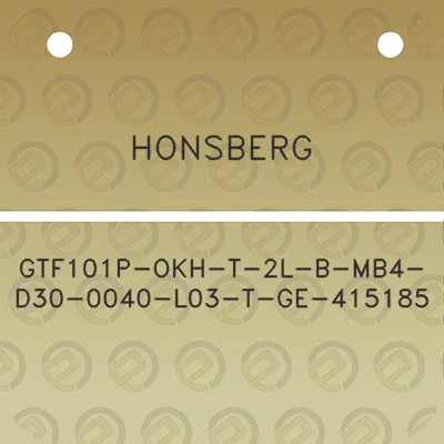 honsberg-gtf101p-okh-t-2l-b-mb4-d30-0040-l03-t-ge-415185