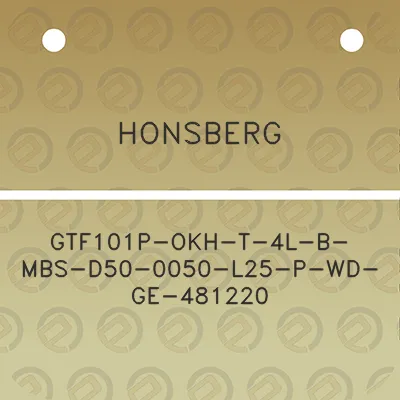 honsberg-gtf101p-okh-t-4l-b-mbs-d50-0050-l25-p-wd-ge-481220