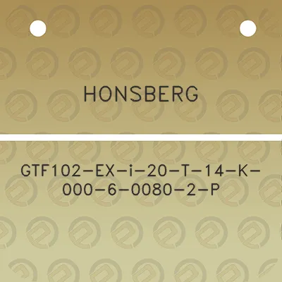 honsberg-gtf102-ex-i-20-t-14-k-000-6-0080-2-p