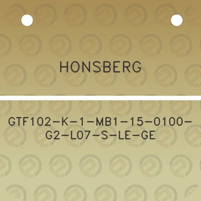 honsberg-gtf102-k-1-mb1-15-0100-g2-l07-s-le-ge