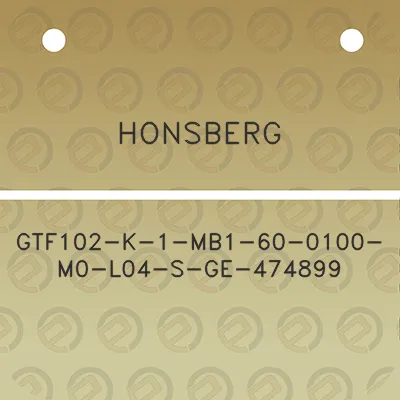 honsberg-gtf102-k-1-mb1-60-0100-m0-l04-s-ge-474899