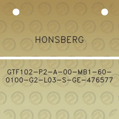 honsberg-gtf102-p2-a-00-mb1-60-0100-g2-l03-s-ge-476577