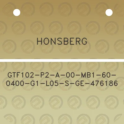 honsberg-gtf102-p2-a-00-mb1-60-0400-g1-l05-s-ge-476186