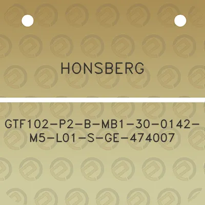 honsberg-gtf102-p2-b-mb1-30-0142-m5-l01-s-ge-474007