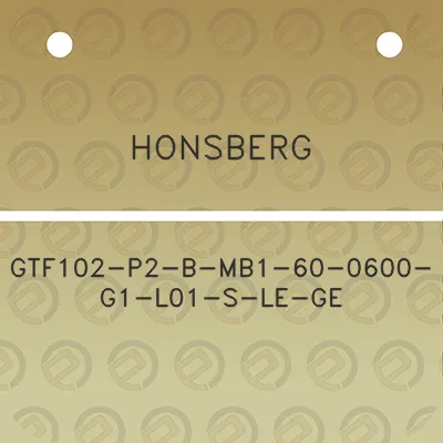 honsberg-gtf102-p2-b-mb1-60-0600-g1-l01-s-le-ge