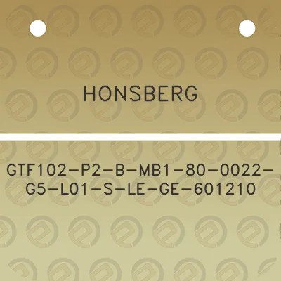 honsberg-gtf102-p2-b-mb1-80-0022-g5-l01-s-le-ge-601210