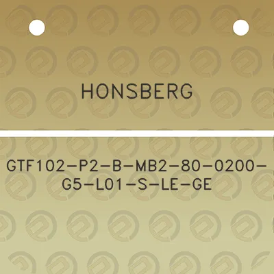 honsberg-gtf102-p2-b-mb2-80-0200-g5-l01-s-le-ge