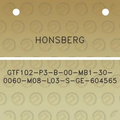 honsberg-gtf102-p3-b-00-mb1-30-0060-m08-l03-s-ge-604565