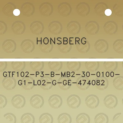 honsberg-gtf102-p3-b-mb2-30-0100-g1-l02-g-ge-474082