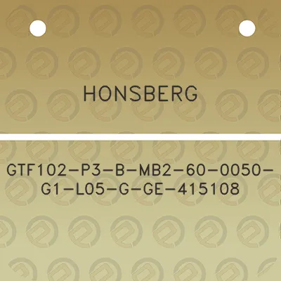 honsberg-gtf102-p3-b-mb2-60-0050-g1-l05-g-ge-415108