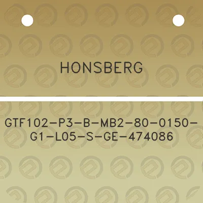 honsberg-gtf102-p3-b-mb2-80-0150-g1-l05-s-ge-474086