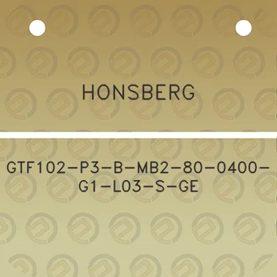 honsberg-gtf102-p3-b-mb2-80-0400-g1-l03-s-ge