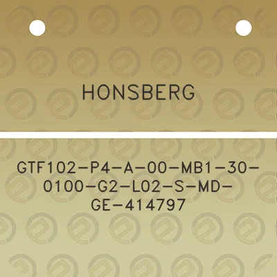 honsberg-gtf102-p4-a-00-mb1-30-0100-g2-l02-s-md-ge-414797