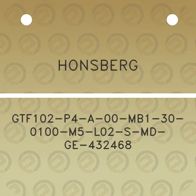 honsberg-gtf102-p4-a-00-mb1-30-0100-m5-l02-s-md-ge-432468