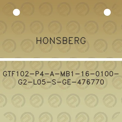 honsberg-gtf102-p4-a-mb1-16-0100-g2-l05-s-ge-476770