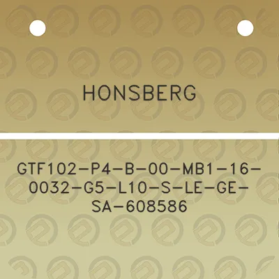 honsberg-gtf102-p4-b-00-mb1-16-0032-g5-l10-s-le-ge-sa-608586