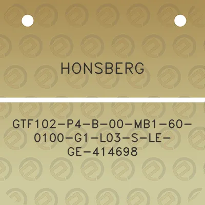 honsberg-gtf102-p4-b-00-mb1-60-0100-g1-l03-s-le-ge-414698