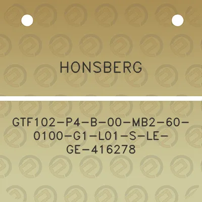 honsberg-gtf102-p4-b-00-mb2-60-0100-g1-l01-s-le-ge-416278