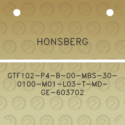 honsberg-gtf102-p4-b-00-mbs-30-0100-m01-l03-t-md-ge-603702