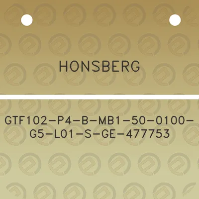 honsberg-gtf102-p4-b-mb1-50-0100-g5-l01-s-ge-477753