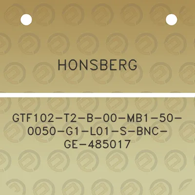 honsberg-gtf102-t2-b-00-mb1-50-0050-g1-l01-s-bnc-ge-485017