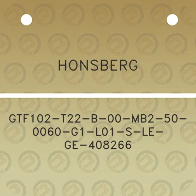 honsberg-gtf102-t22-b-00-mb2-50-0060-g1-l01-s-le-ge-408266