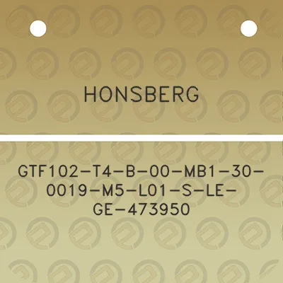 honsberg-gtf102-t4-b-00-mb1-30-0019-m5-l01-s-le-ge-473950