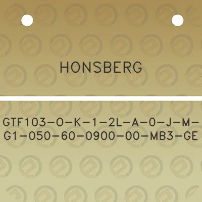 honsberg-gtf103-o-k-1-2l-a-0-j-m-g1-050-60-0900-00-mb3-ge